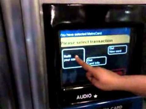 refill metro card online